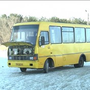 Мороз в Симферополе не выдерживают даже маршрутки