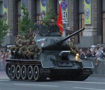 В Киеве репетировали парад Победы