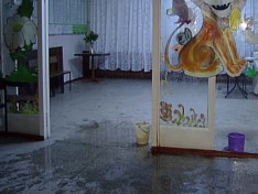 Потоп в филиале 3 детской поликлиники