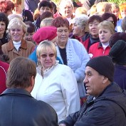 Митинг предпринимателей в Белогорске