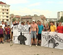 Жители Ковыльной против застройки спортивной площадки