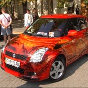 Разрисованные автомобили – фестиваль аэрографии прошел в Севастополе