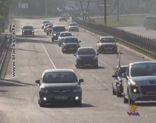 В Симферополе состоялся автопробег памяти жертв ДТП