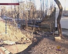 В Симферополе разрушается многоэтажный дом
