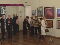 Выставка оп-арта открыта в Симферополе
