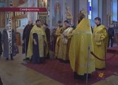 В Петро-Павловском кафедральном соборе Симферополя отслужили молебен за здравие династии Романовых