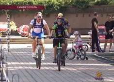 Благотворительная велогонка прошла в Симферополе
