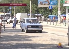 Перенесенный светофор в районе Бородинского рынка вызывает неудобства