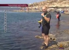 Фестиваль "Экстрим-Крым 2013" собрал на мысе Тарханкут дайверов и любителей подводной охоты
