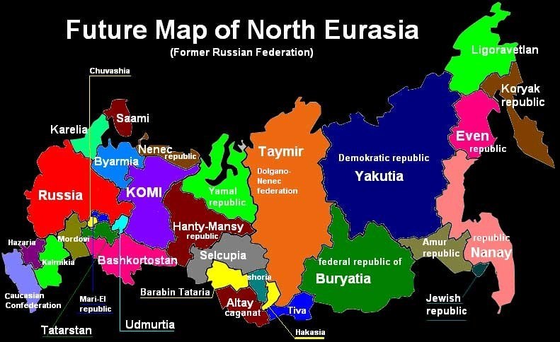 Россия исчезнет с карты мира через несколько лет, – политолог
