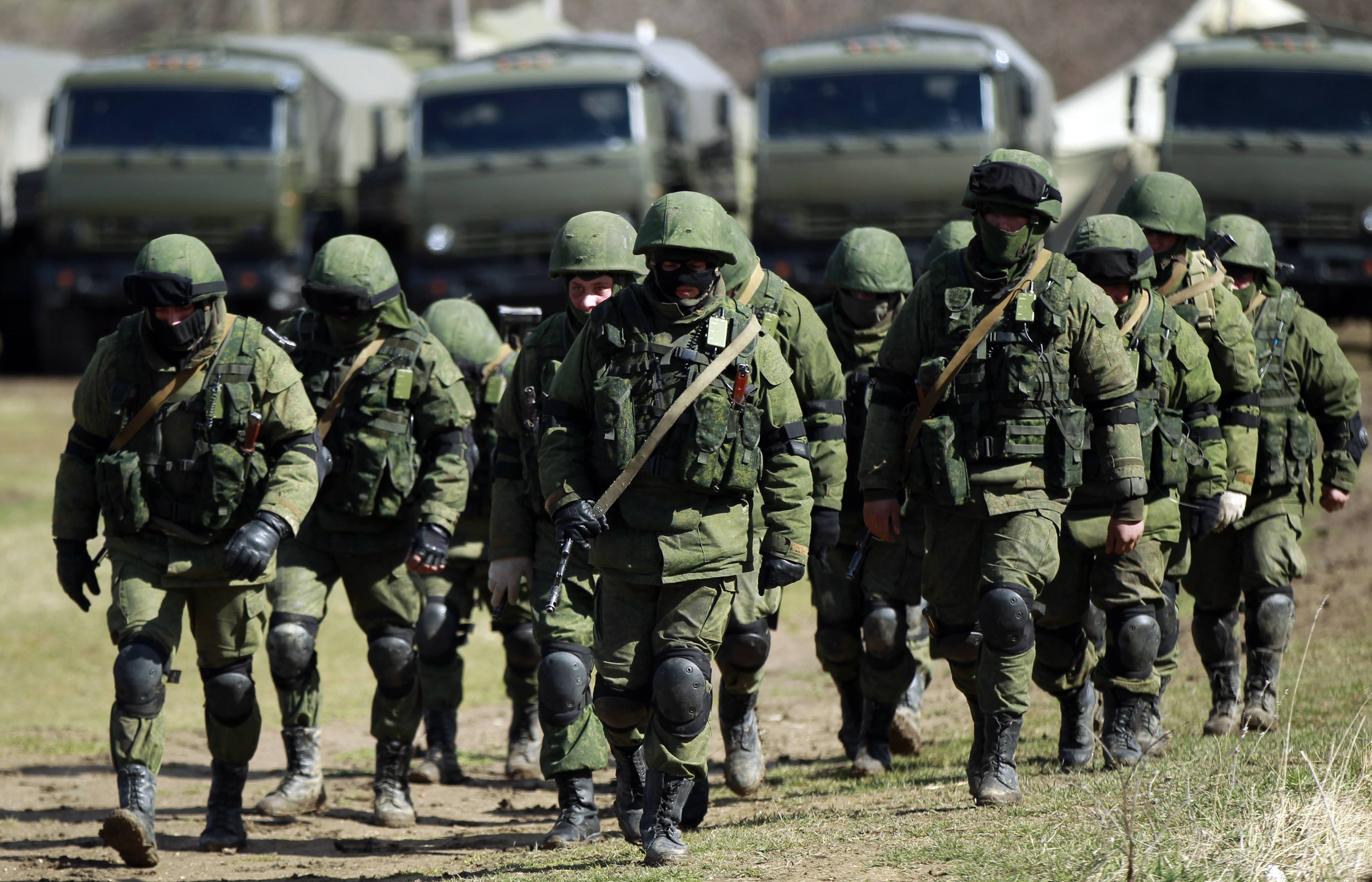 В Крыму начались российские военные учения