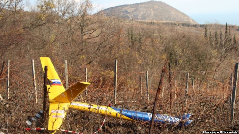 В Крыму упал вертолет – трое погибших
