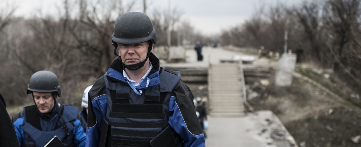 ОБСЕ фиксирует гаубицы боевиков в зоне безопасности