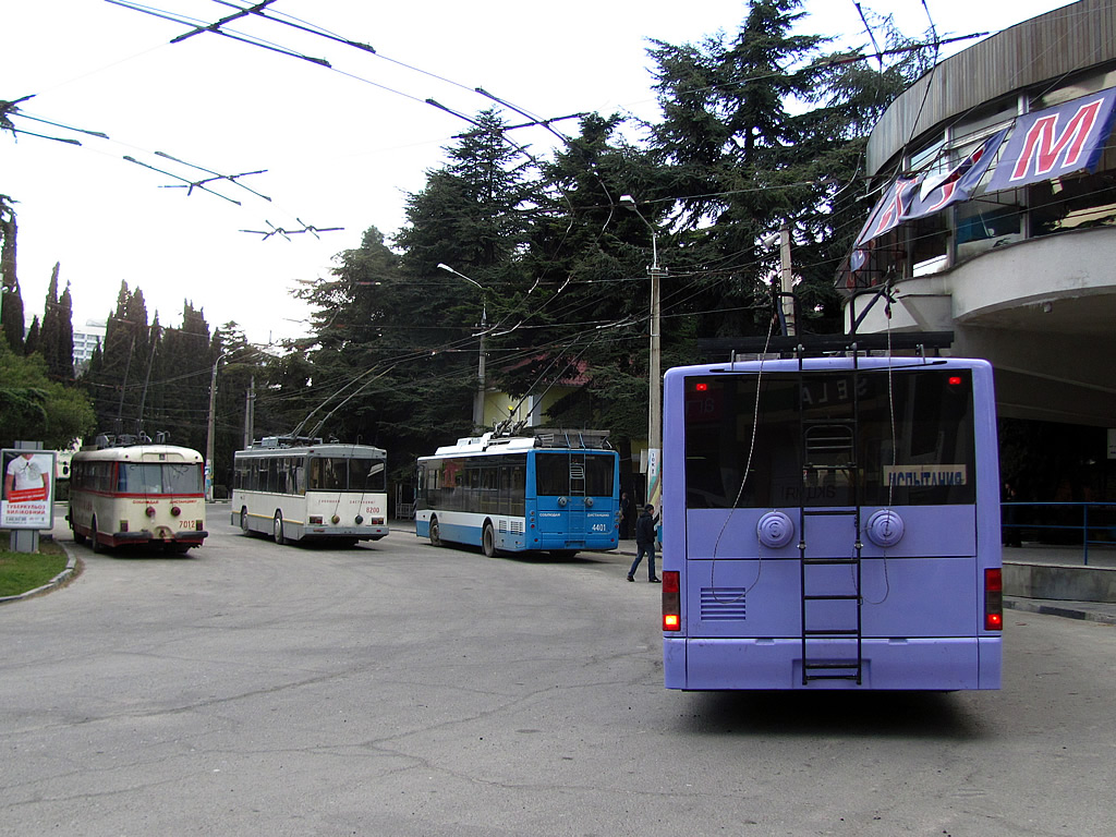 В Симферополе изменят маршрут движения троллейбусов