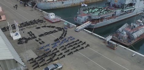 Украинские моряки подхватили флешмоб в поддержку ветеранов АТО