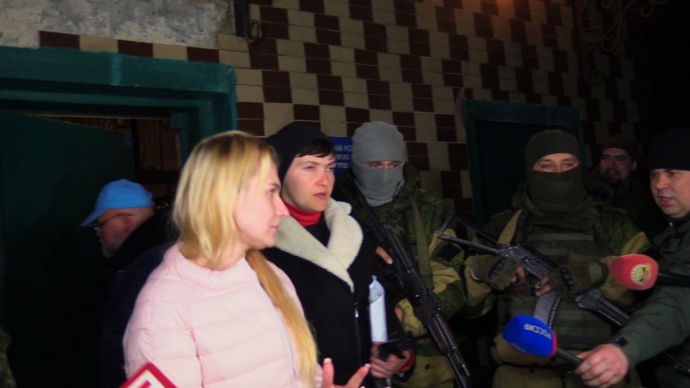 Савченко объяснила свою поездку в “ДНР”