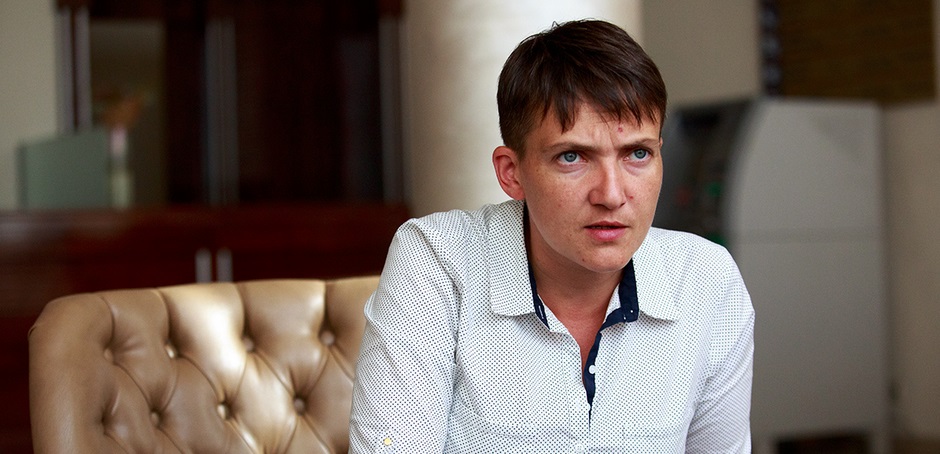 Савченко снова съездила в ОРДЛО