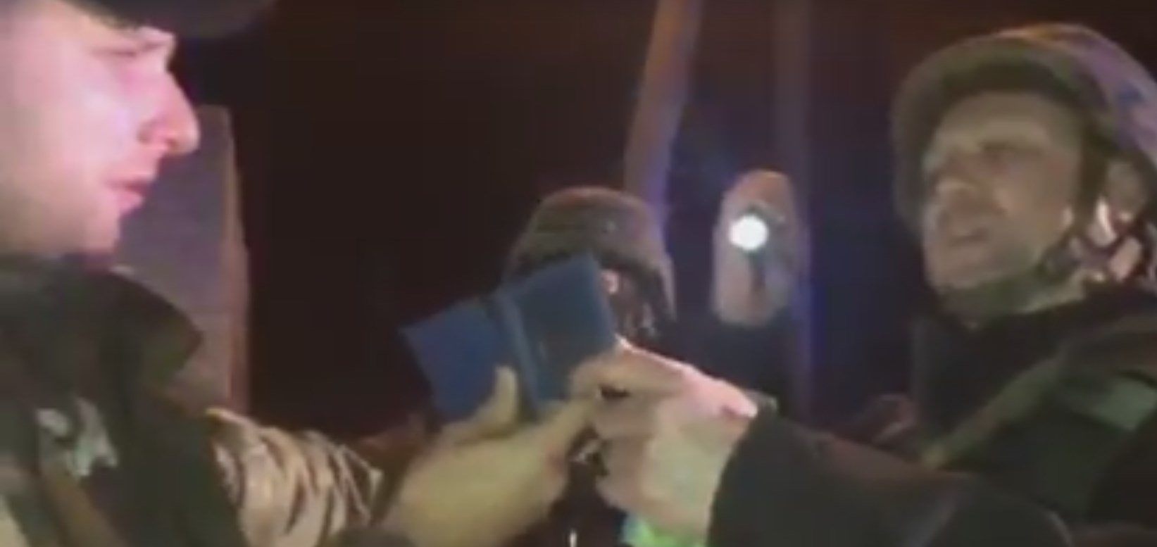 Под Краматорском полиция применила оружие для задержания участников блокады