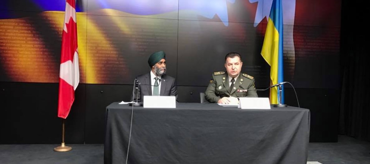 Украина и Канада договорились о сотрудничестве в сфере обороны