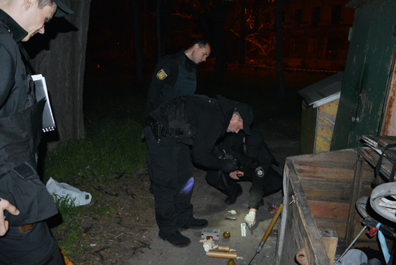 В Одессе полиция нашла рюкзак с гранатами