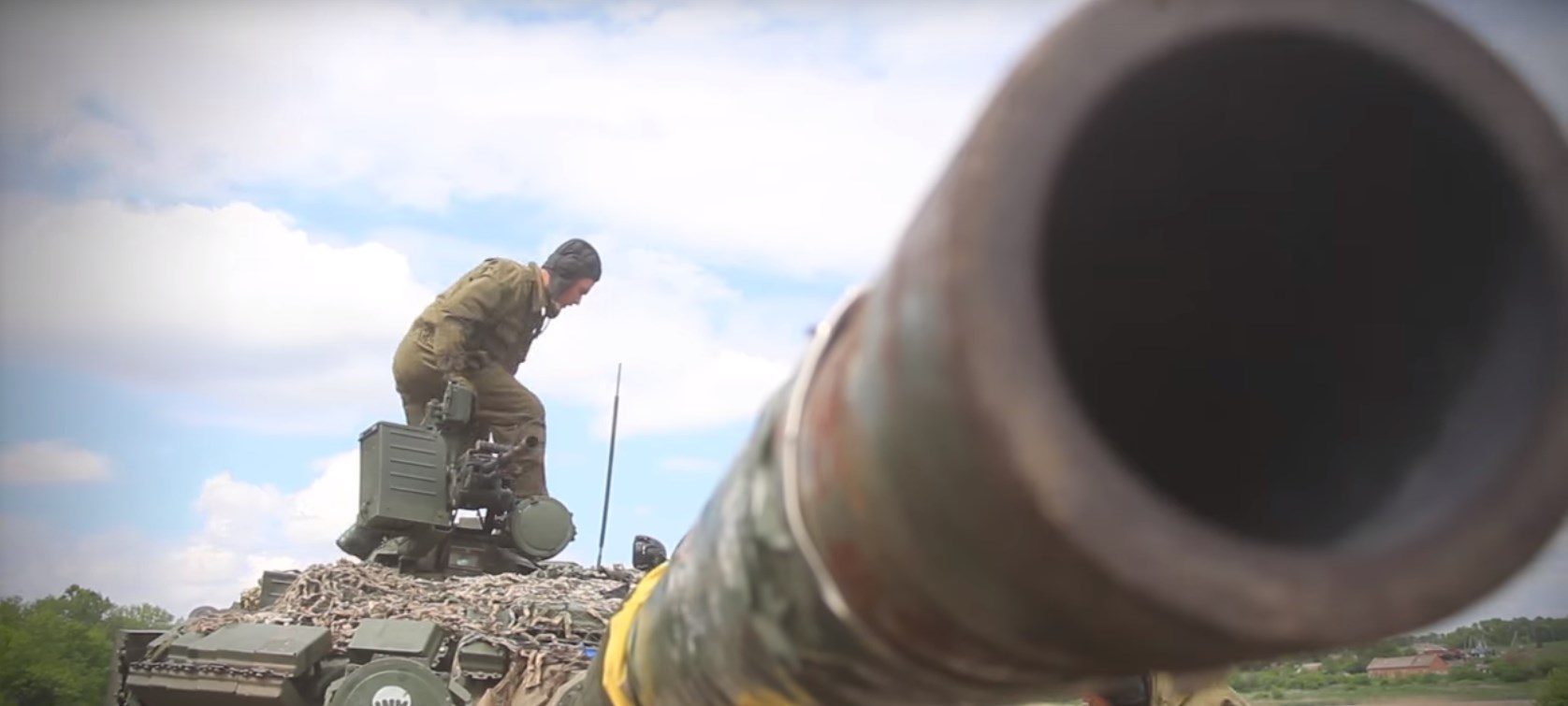 ВСУ провели соревнования танковых экипажей на Донбассе