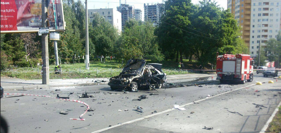 Погибший при взрыве авто Максим Шаповал занимался охраной Дениса Вороненкова