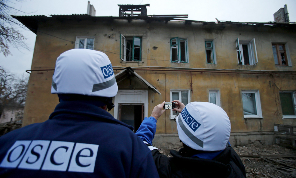 ОБСЕ: В Коминтерново – мины около жилого дома