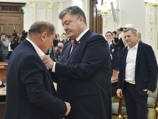 Вернувшиеся в Украину Чийгоз и Умеров удостоены государственных наград