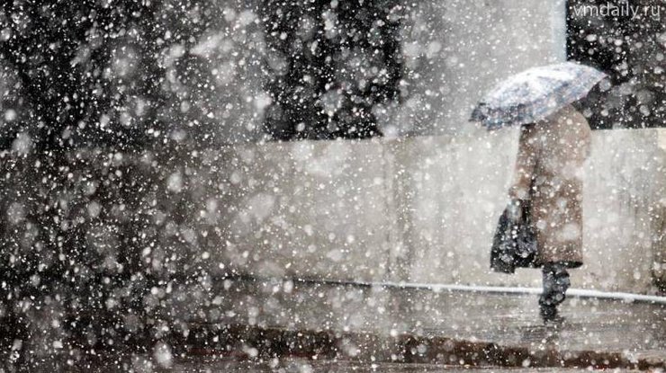 Синоптики предупреждают о порывах ветра и мокром снеге в Украине