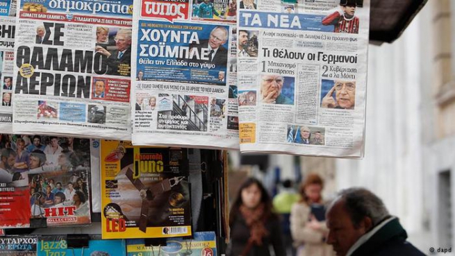 Греция впала в информационный вакуум