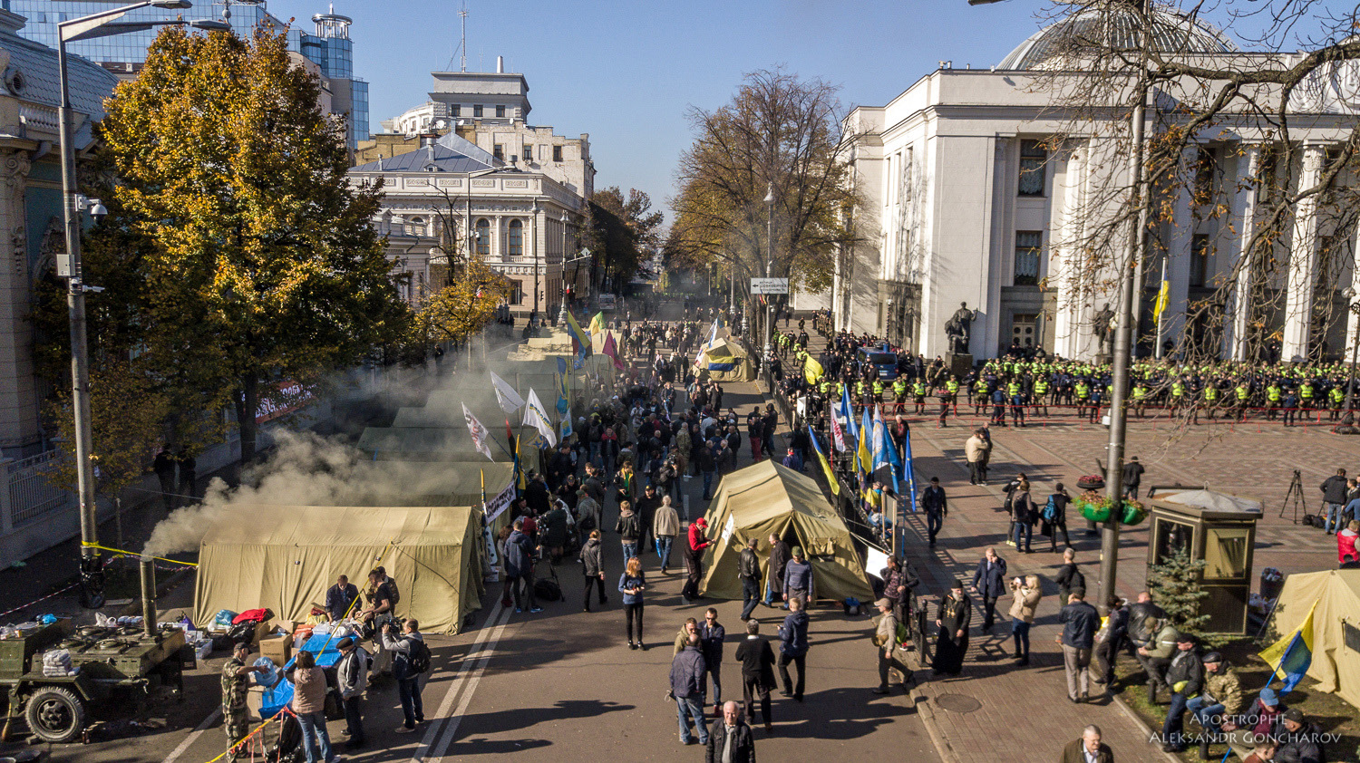 Один из организаторов палаточного городка у Рады похищен в Киеве,- соратники