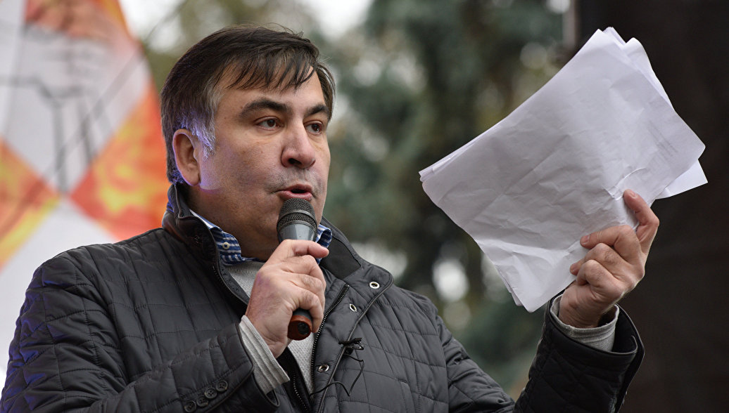 Саакашвили собирает пресс-конференцию в Киеве