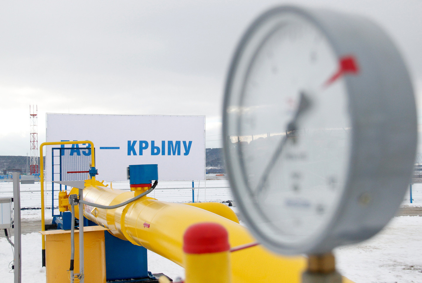 На крымском газопроводе авария – оккупанты считают это подрывом