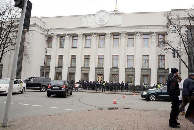 В правительственном квартале Киева все спокойно – МВД
