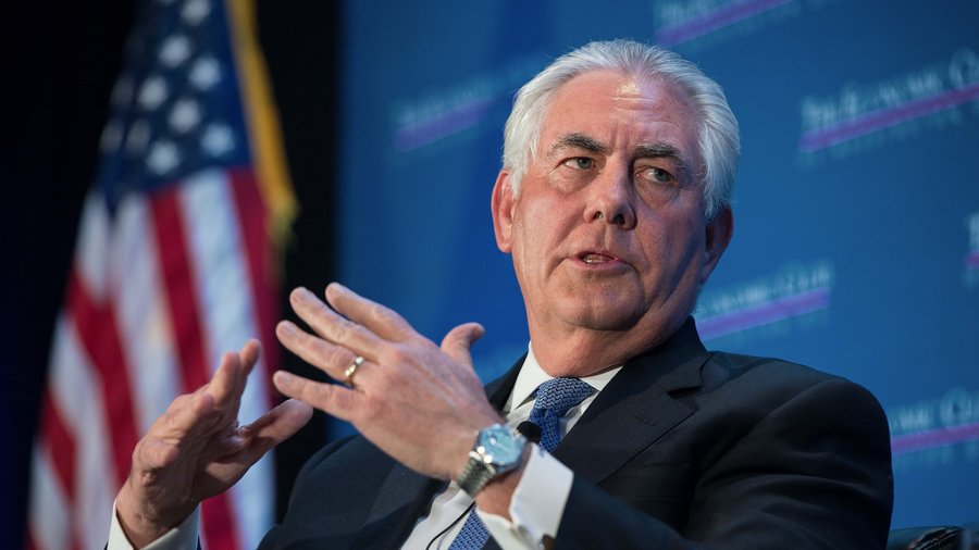 Санкции США останутся в силе до тех пор, пока Россия не вернет Украине Крым и не выйдет из Донбасса, – Тиллерсон
