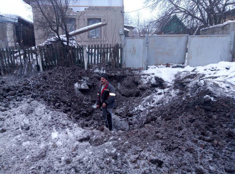 Боевики нанесли удар по мирным жителям на Донбассе