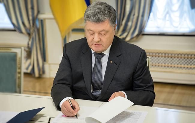 Порошенко подписал закон о поддержке телерадиокомпаний в оккупированном Крыму