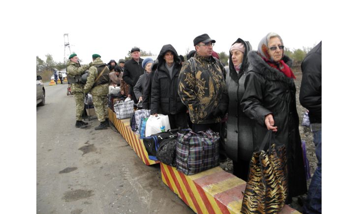 Рекомендации при пересечении КПВВ на Донбассе в зимний период