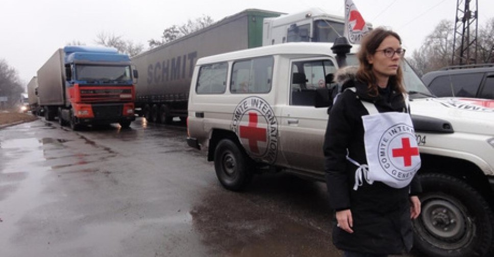 “Красный Крест” отправил на оккупированную территорию Донбасса гуманитарный груз