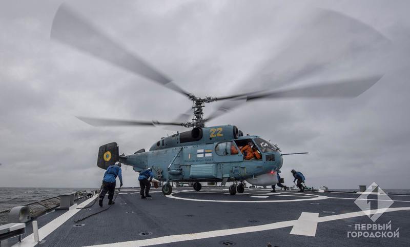 В Чёрном море ВМС Украины и США провели совместные учения