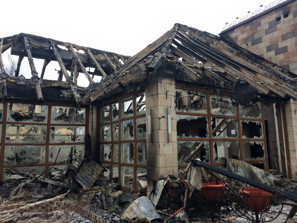 Власти Украины не признают , что жители Песок пострадали от боевых действий