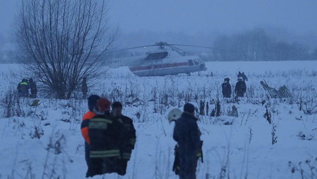 МЧС РФ: Среди пассажиров Ан-148, разбившегося в Подмосковье, было два иностранца – граждане Швейцарии и Азербайджана