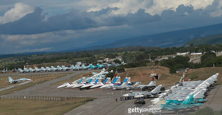 В Крыму оккупанты строят вторую взлетно-посадочную полосу на военном аэродроме «Бельбек», – МинВОТ
