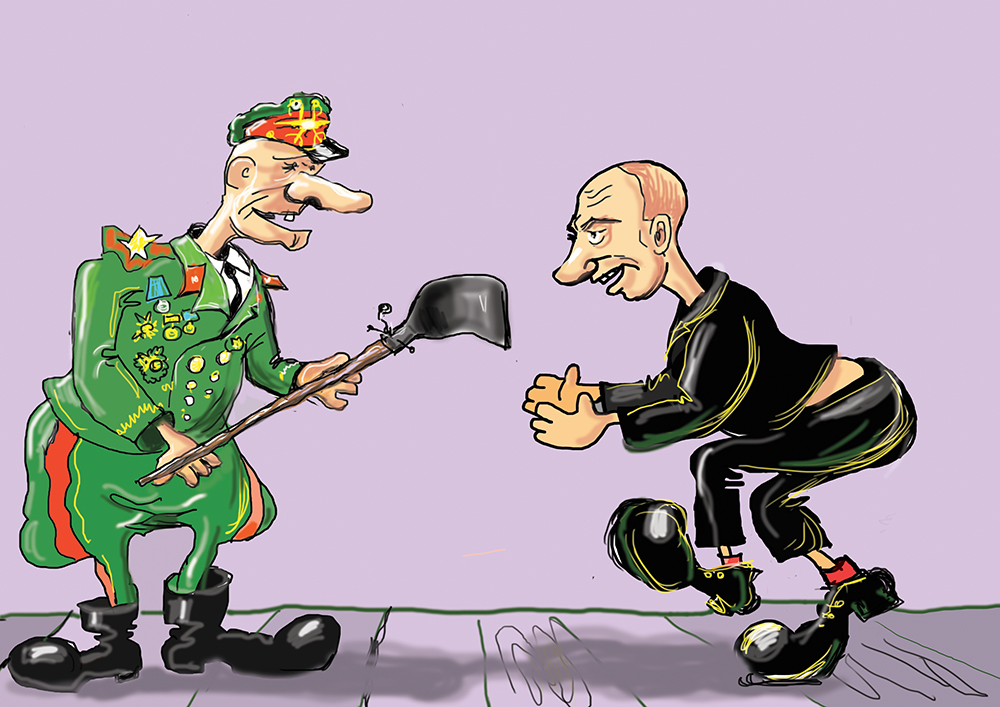 Оккупированный Крым глазами карикатуриста