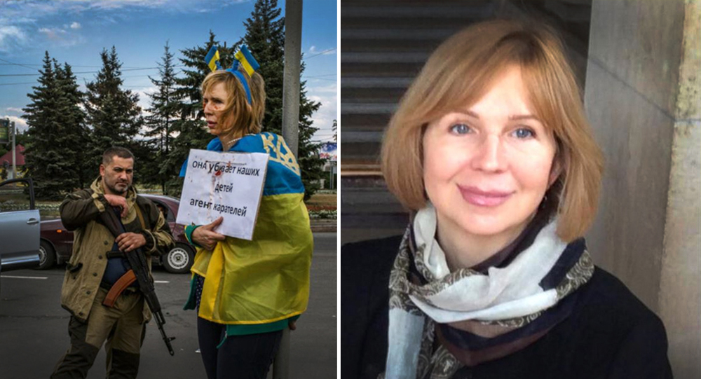Прошедшая ад «ДНР» Ирина  Довгань: Украинский флаг был тем единственным и родным, что поддерживало меня