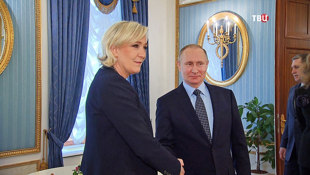 Политические вояжеры из Франции — от партии поклонницы Путина