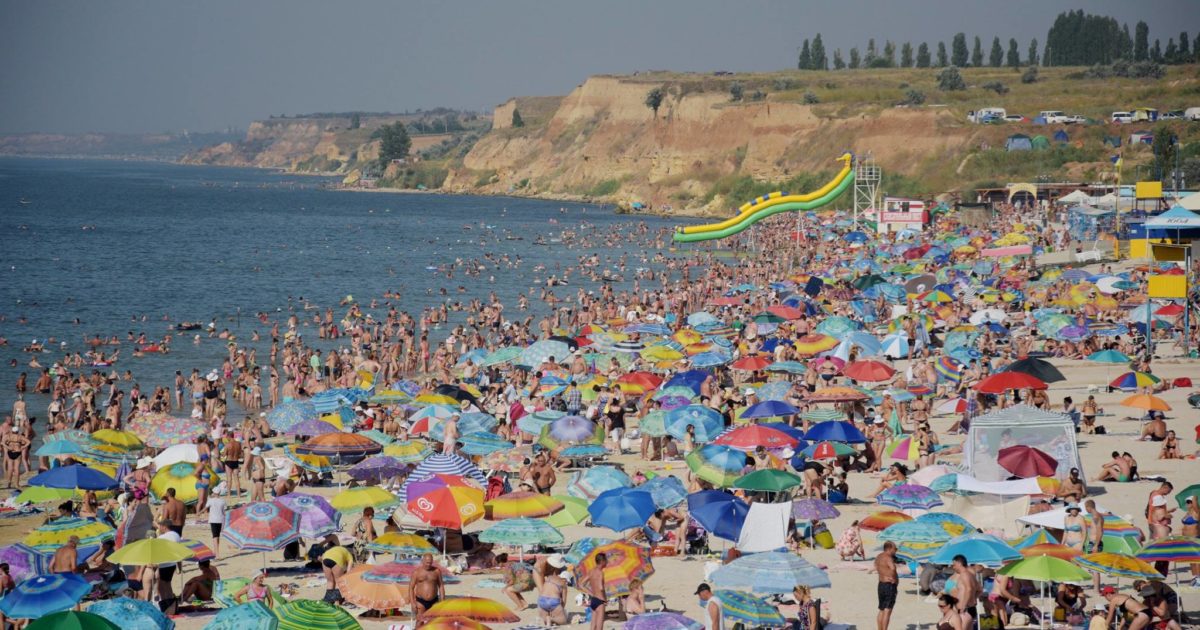 Украинские курорты запоняются на 100%