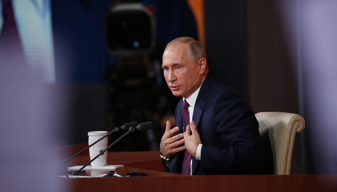 Путин поручил придумать санкции против Украины