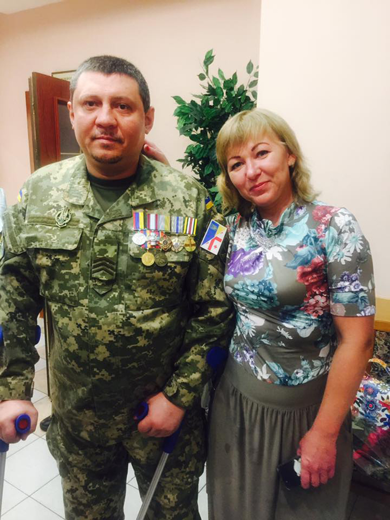 Дмитрий Котов с женой Татьяной