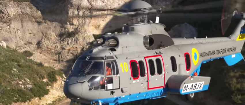 В Украину прибыли первые французские вертолеты для Нацгвардии